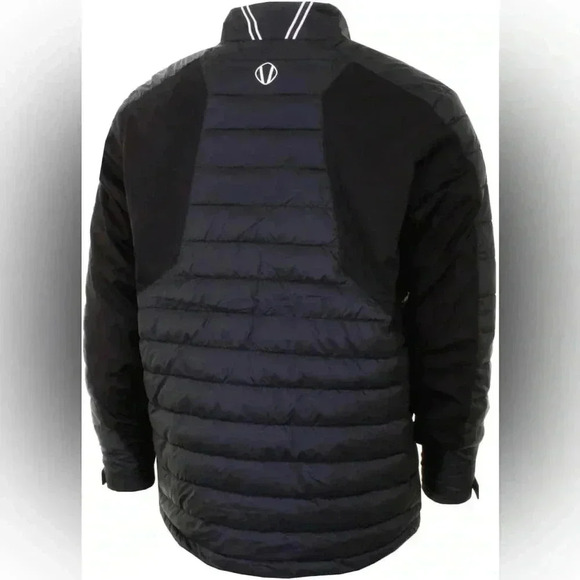 [XL] Sunice Franz 3M  Thermal Featherless Insulated Stretch Jacket Black/Red - Picture 2 of 13